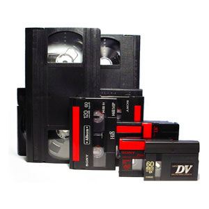 les cassettes sous différents formats